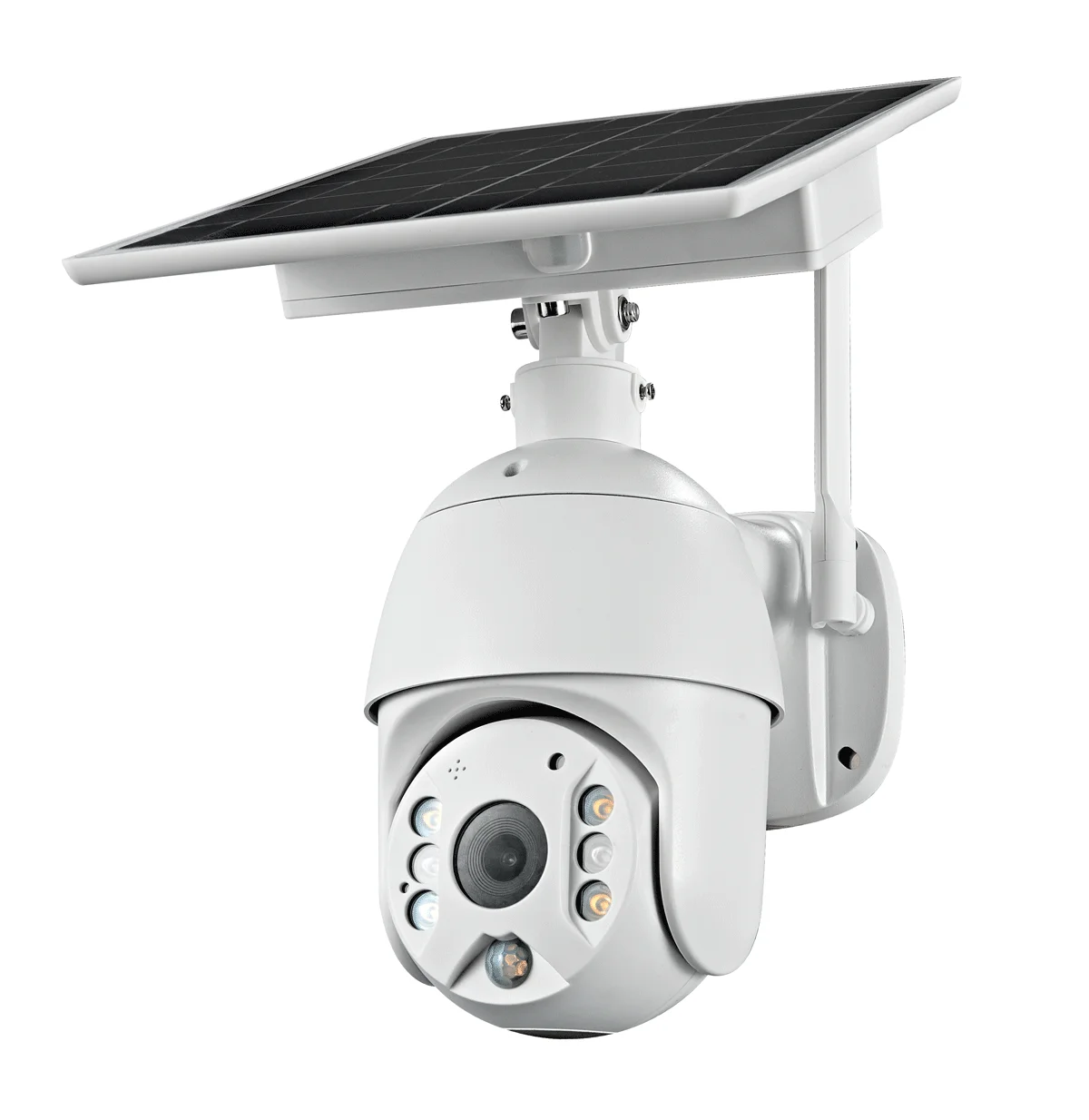 

2021 newest mini wireless cctv battery powered ptz ip lte sim card outdoor security 4g solar camera