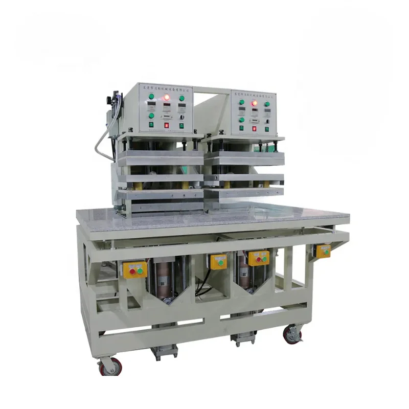 

PVC Patches on Making Machine