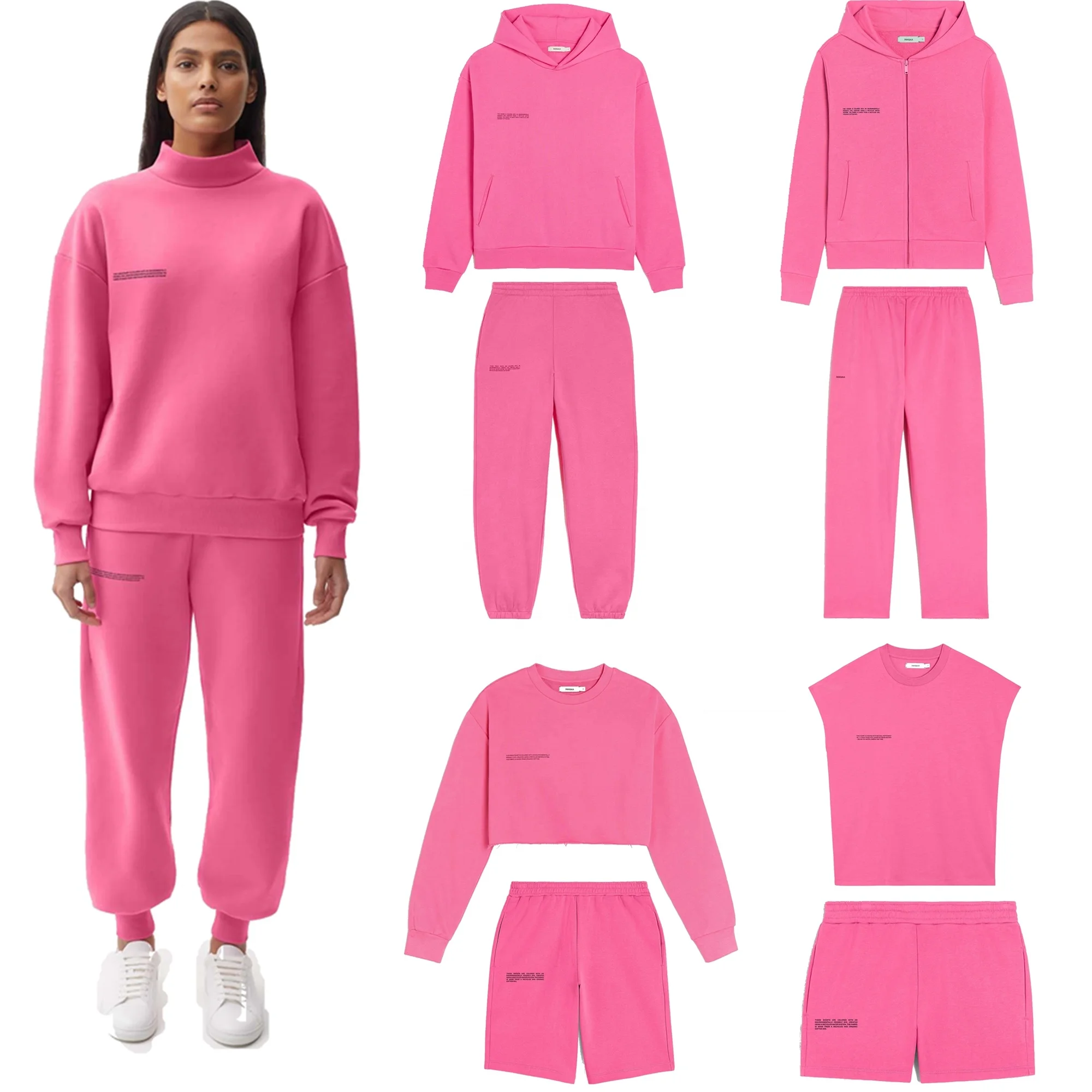 

2021 new arrival workout clothes summer spring sleeve less hoodies 2 piece pants sets women customized tracksuit unisex