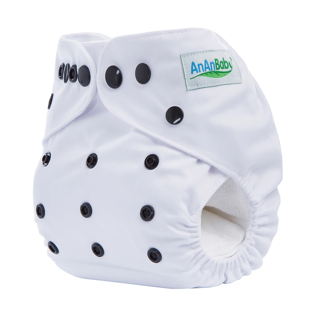

2019 Ecological Environmental Leak Proof Plain Color Baby Diapers, Colorful