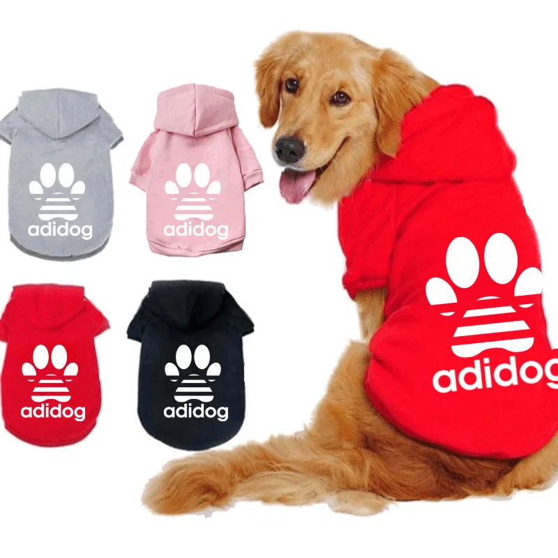 

2020 Hot Sale Large XXX Size XS-9XL Big Dog Clothes Hoodies For Autumn Winter, As picture