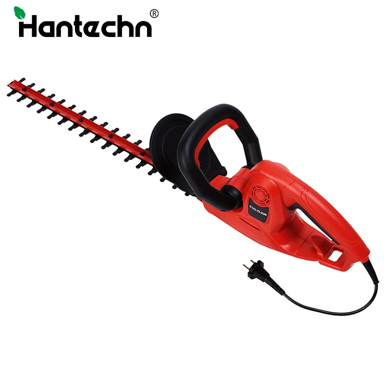 
35cm cutting width best lightweight extendable long reach electric rotary hedge trimmer and bush cutter 