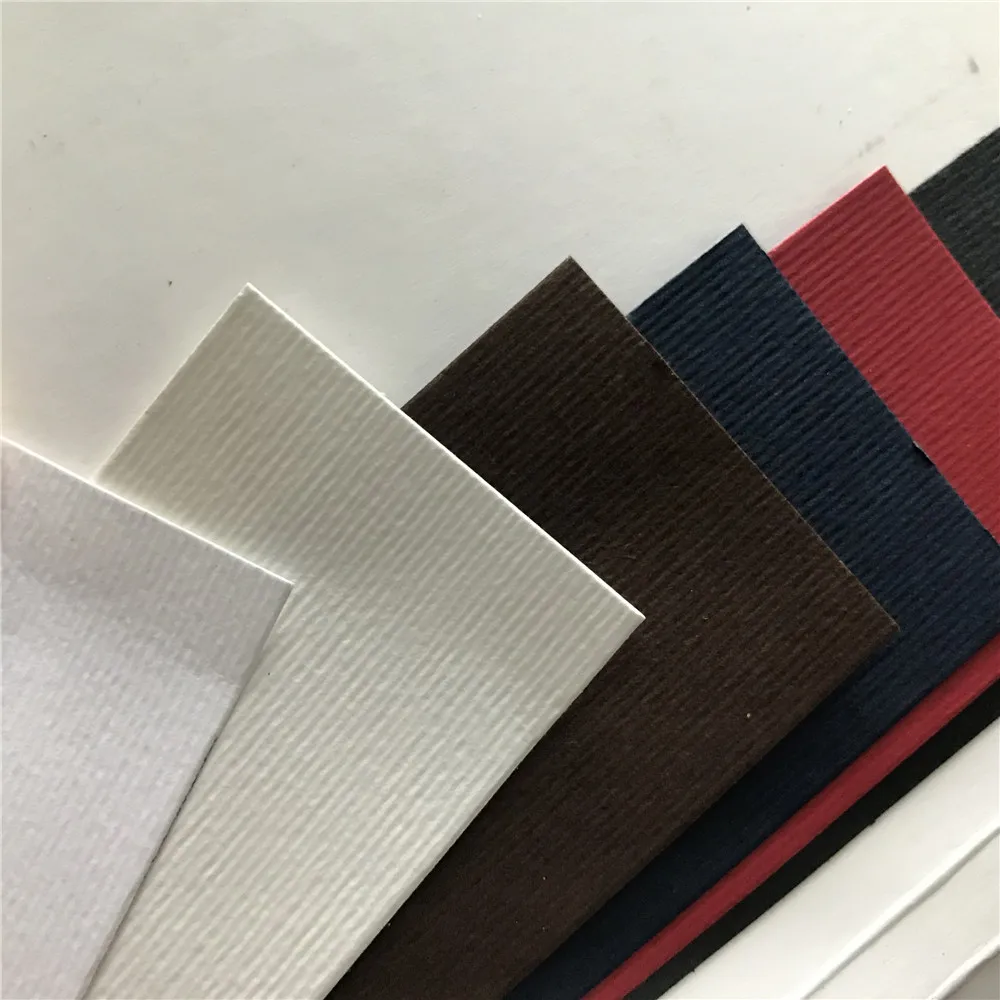 
110gGsm/250Gsm Luxury Textured Printable Pattern Special Fancy Linen Embossed Paper 