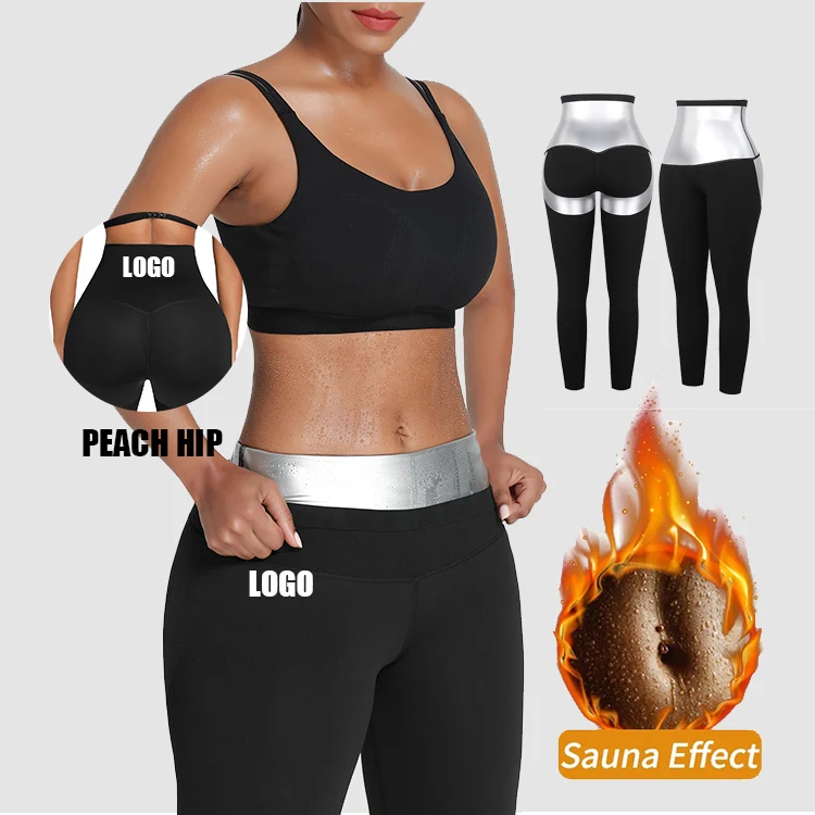 

Custom Waist Trainer Leggings Women'S Shapers High Waisted Yoga Pants Sauna Fat Burning Women Slimming Body Shaper Shapewear