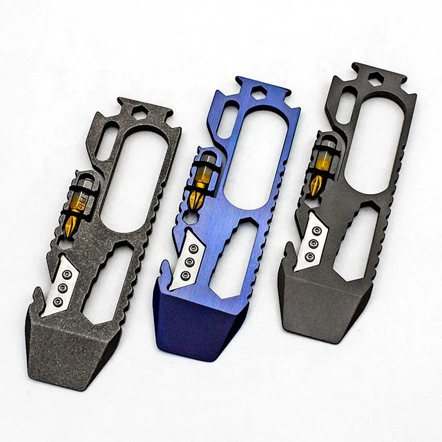 

The new popular outdoor field multifunctional EDC titanium alloy high hardness portable tool