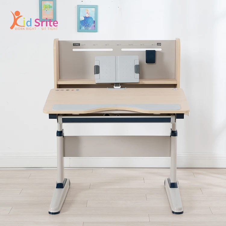 
Kid Srite Drawing Table Wood Foldable Study Chair Study Chair With Writing Pad 