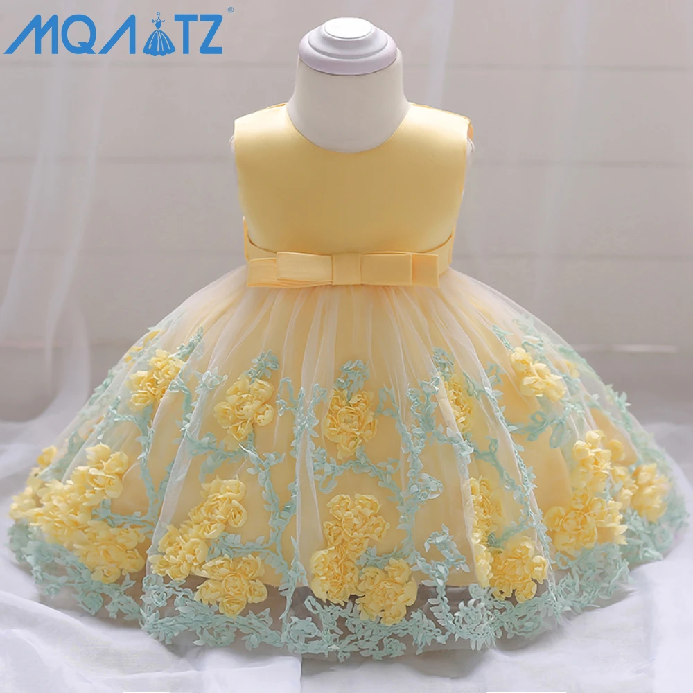 

Children Frock Model 2 Years Small Girl Baby Clothes Fashion Dress L845XZ, Yellow;blue;purple;pink