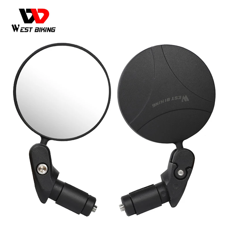 

WESTBIKING Road Bike Cycling Bicycle Rearview Handlebar Side Mirror Cycling Frame Tair Universal Clear Bicycle Rearview Mirror