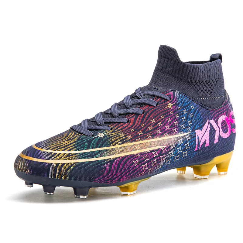 

TX Factory customize boys cleats football boots high top Soccer boots Sneakers football shoes, Customized color