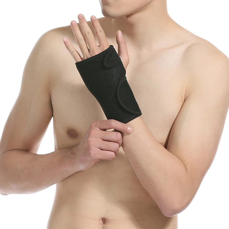 

Professional Custom Badminton Wrist Support Brace For Pain Relief To Protect Hands, Black