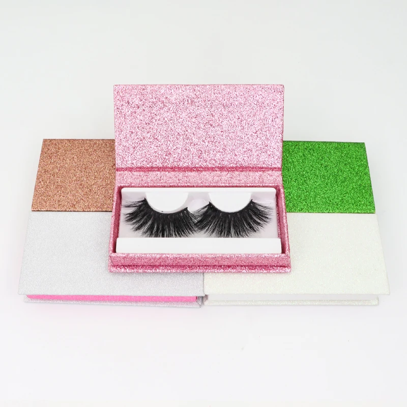 

2021 new product organic false lashes vendor mink eyelashes with beauty blenders sets, Black color