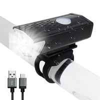 

Bike Light USB Rechargeable 3 Mode Bicycle Front Light lamp Bike Headlight Cycling LED Flashlight