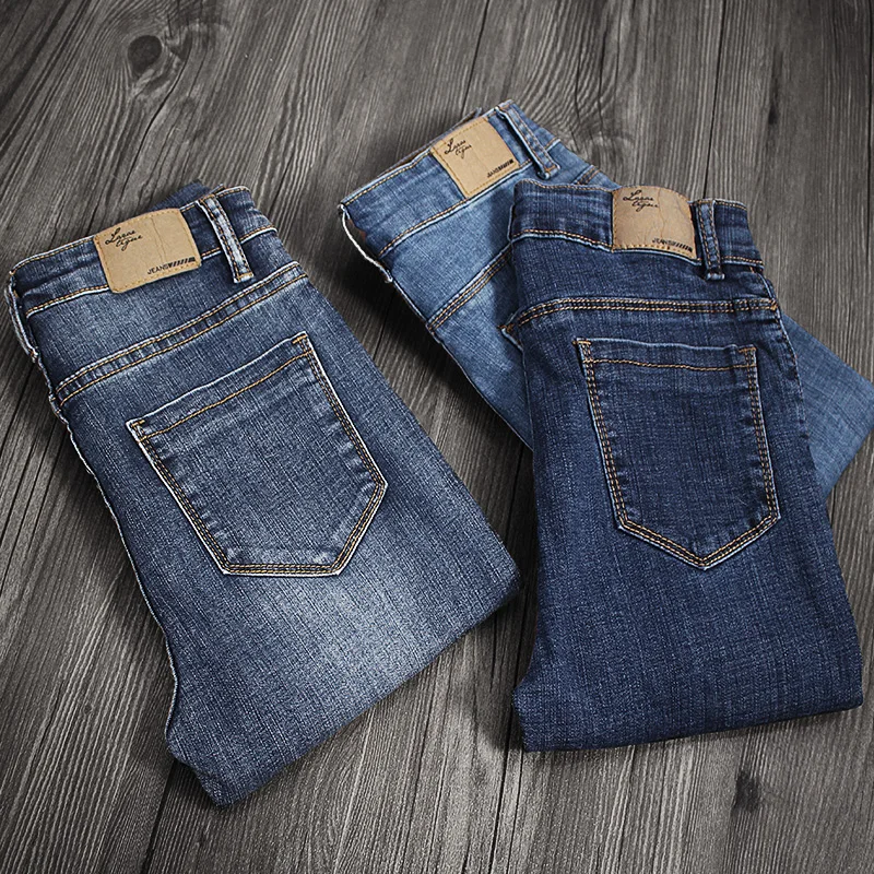 

Denim pants women 2020 summer Korean version of the new high waist plus size women's cross-border denim wide-leg pants foreign t
