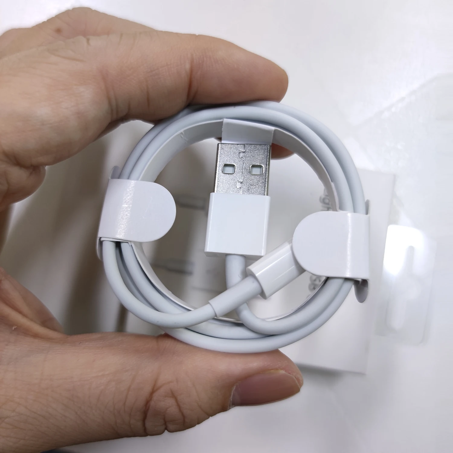 

Cell Phone original mobile cable data charger 3m charging protector cable usb for iphone 7/8, White
