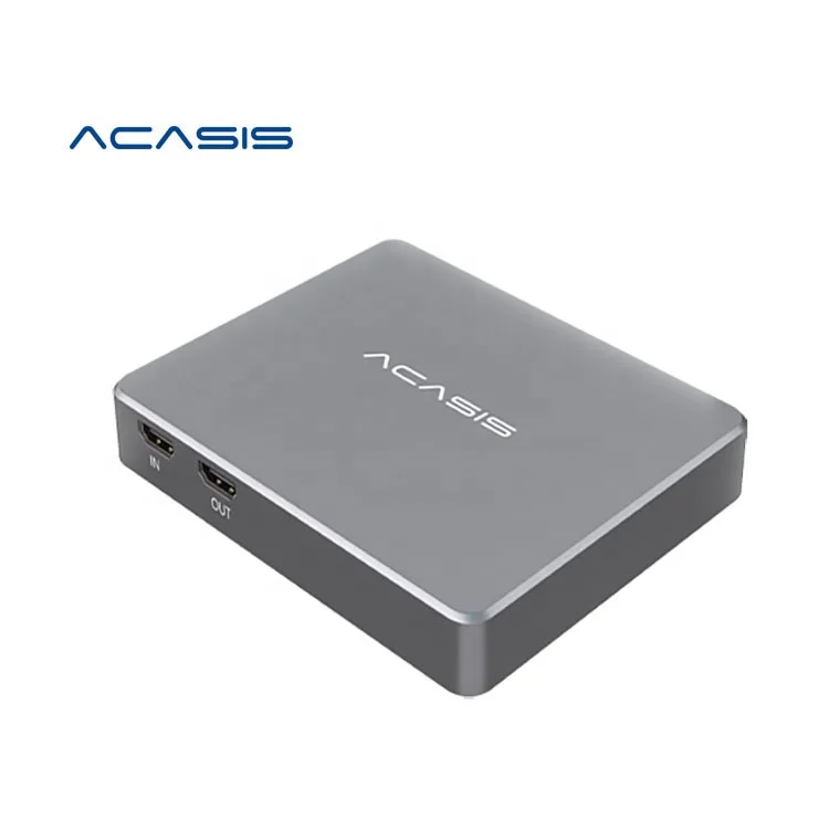 

ACASIS 4K60 USB4.0 External Video Capture Card stream and record in 4K60Hz low latency up to 240fps