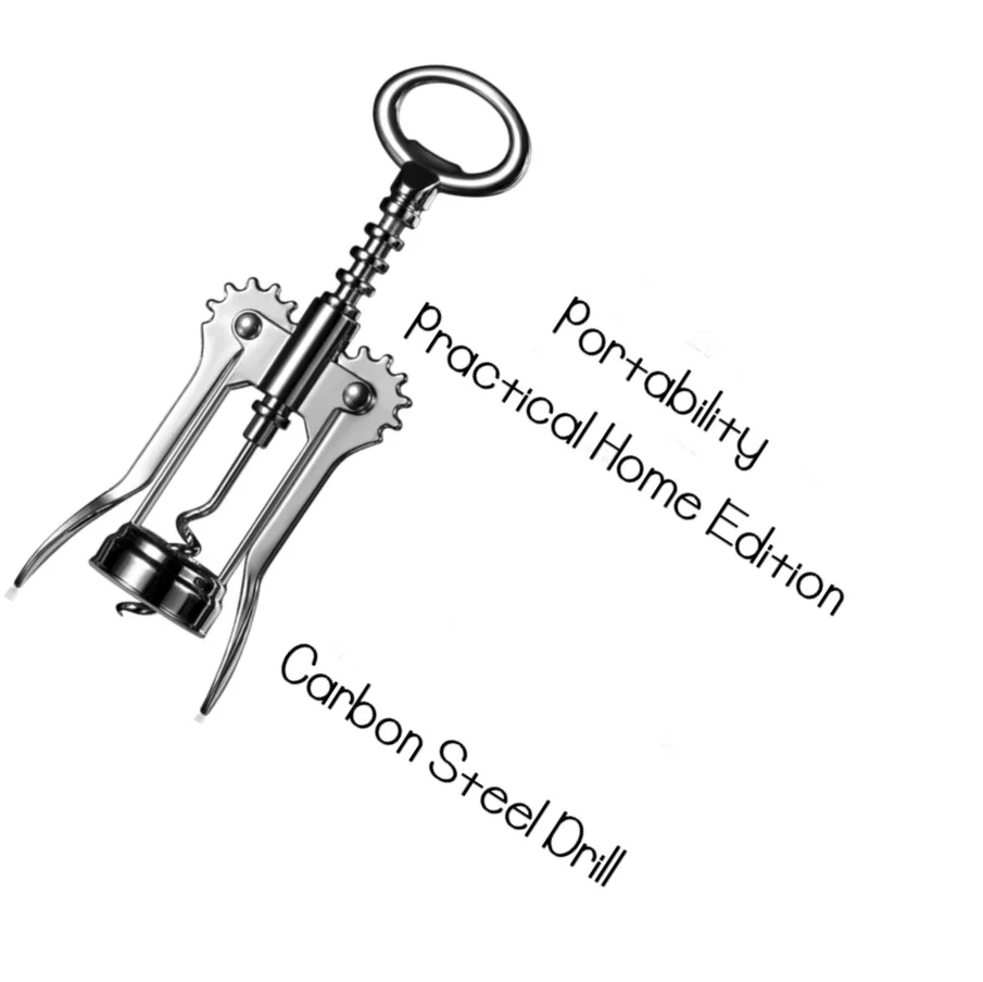 
New Design High Quality Portable Waiters Rabbit Wine Opener Corkscrew 