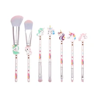 

Japanese Cartoon Custom Logo Cute Pony 7pcs Makeup Brush Kit Beauty Cosmetic Set High Quality