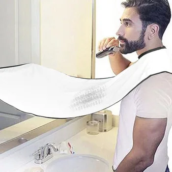 Chinese Manufacturer cheaper customized shaving beard apron for man good quality beard cape