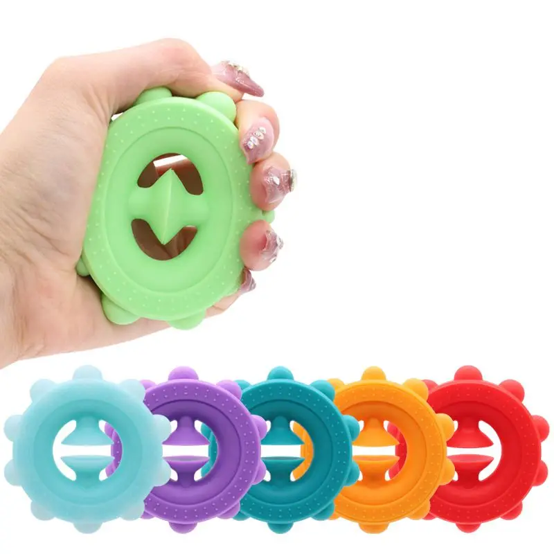 

M109 Amazon Top Sell Stress Reliever Fidget Toy Squeeze Grab Sensory Fidget Silicone Hand Grip Fidget Toy For Kid Adult