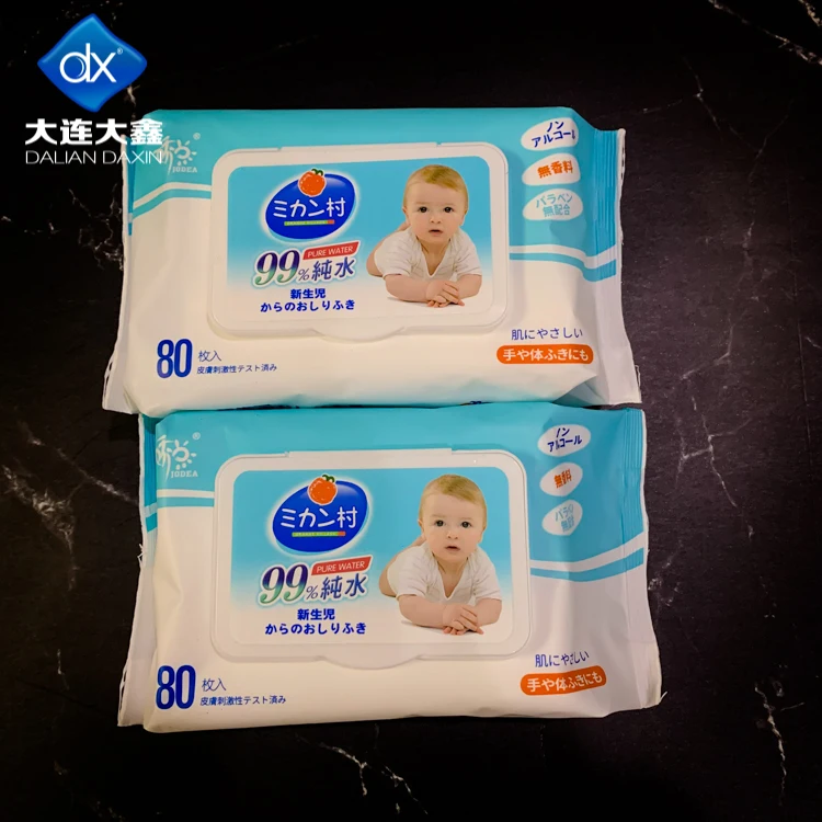 

Non-Sticky Sensitive Baby Cloth Wipes Reusable Baby Wipes