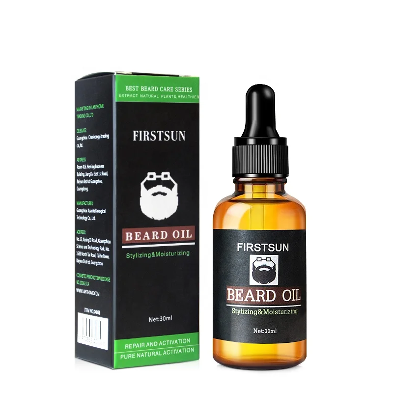 

Firstsun Vitamin E Essence oil for Mens Beard Oil Stylizing and Moisturizing Gorwth Natural Organic, As picture