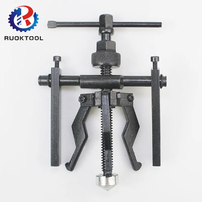 Manual Puller 3-Jaw Inner Bearing Puller Heavy Duty Pilot Sleeve Extractor Tool Gear Bearing Puller Hand Tool