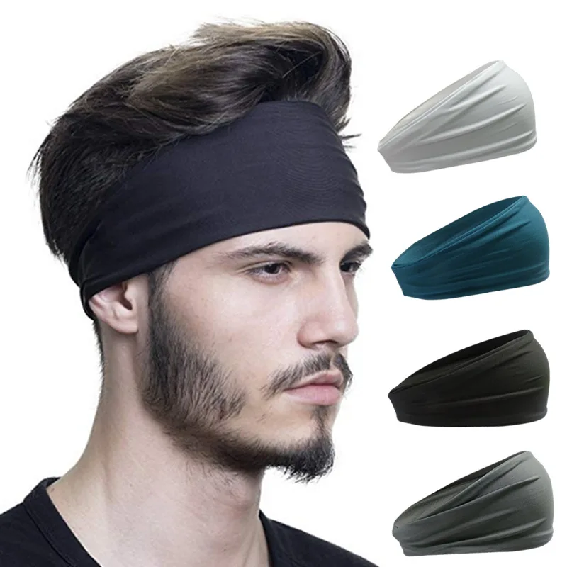 

Mens Baseball Sport Sweatband Working Out More Colors Indoor Activity Head Band