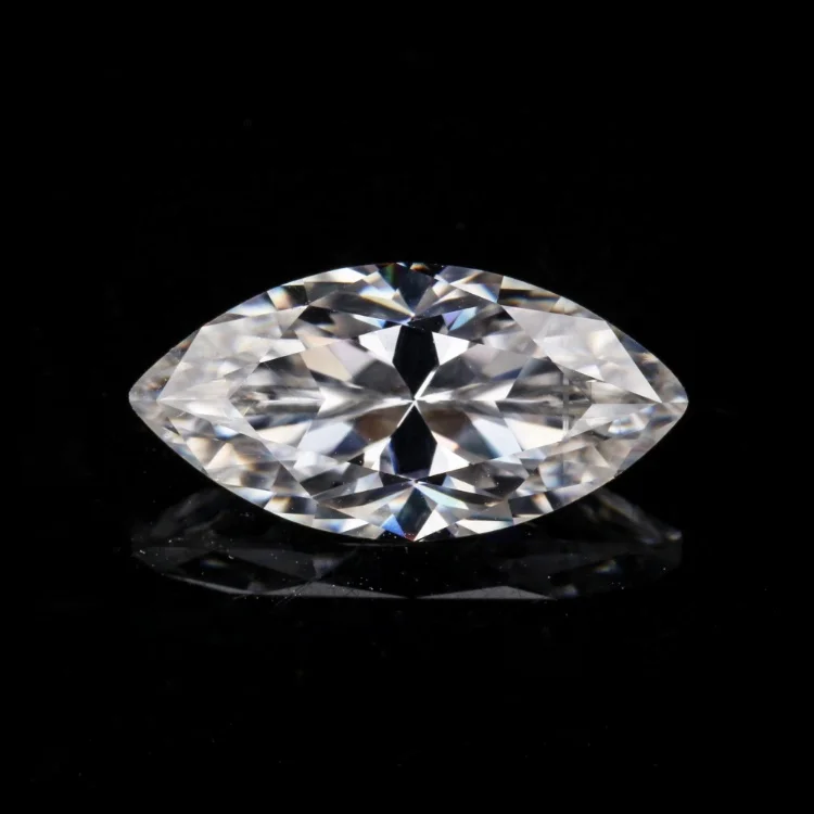 

Hot Sale Loose Moissanite Stone 5x10mm 1ct Carat Marquise Cutting Excellent GRA Moissanite for Jewelry Diamond Material