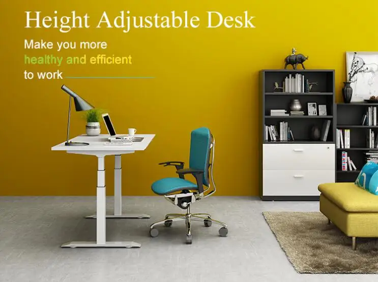 Height Adjustable Standing Desk,Pneumatic Foldable Legs Flip Standing