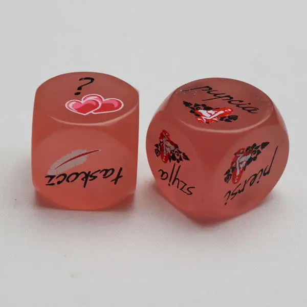 

Adult Dice Games, As per pantone