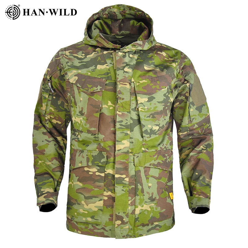 

HAN WILD New Product Field Windproof Winter Jacket Camouflage Jacket Tear Resistance Jacket