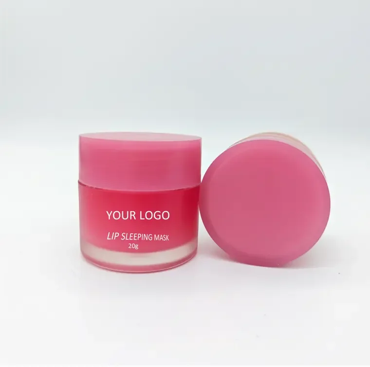 Day Night Hydrating Sleeping Lip Mask Nourishing Lip Care 100% Vegan Waterproof Cream Dryness Relieves Refreshing Fruit Lipstick