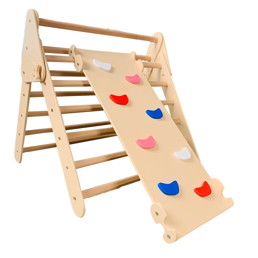 

Climbing Step Triangle Play Gym Toy Kids Pikler climbing frame indoor toy baby furniture