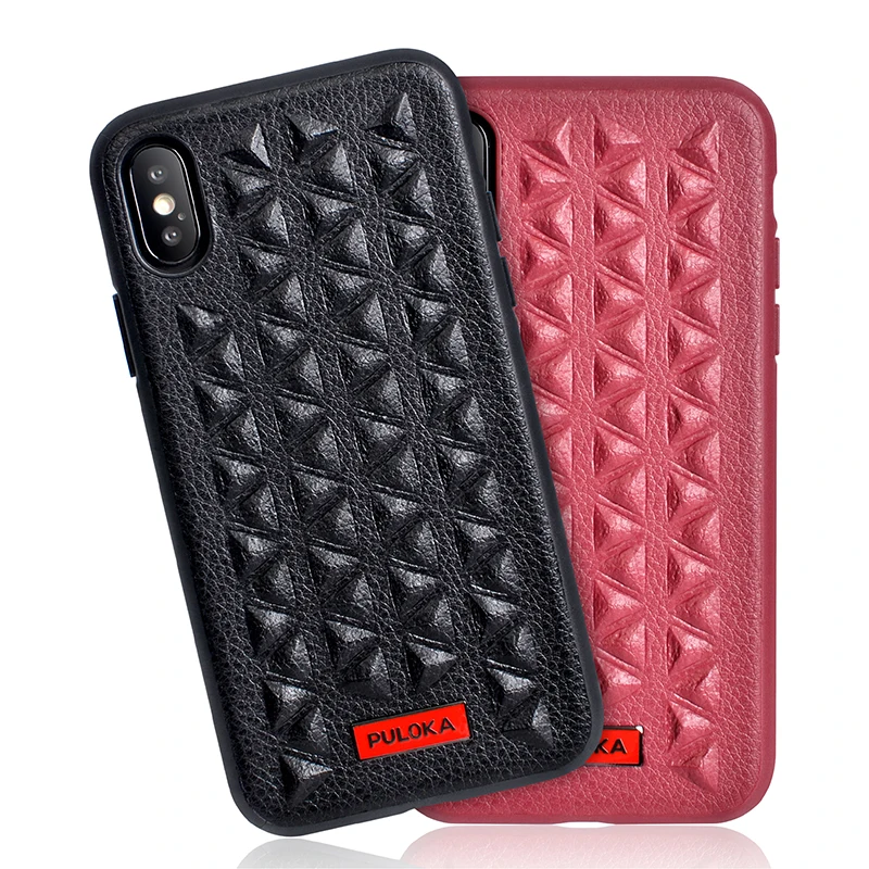 

PULOKA Hot Sale Unique Leather Mobile Phone Case Manufacturer for Iphone