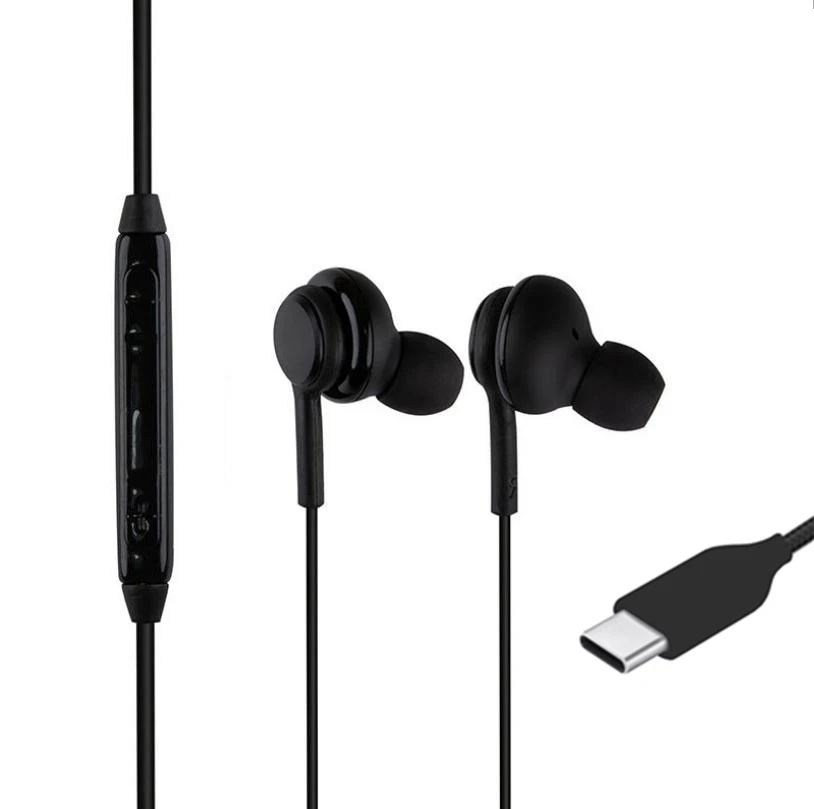 

Type-c Headphones Note10 Headset Type c Earphone for Samsung Huawei Xiaomi