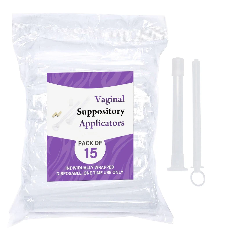 

Medical PE Material Yoni Pops Applicator boric acid suppositories Applicator, Transparent