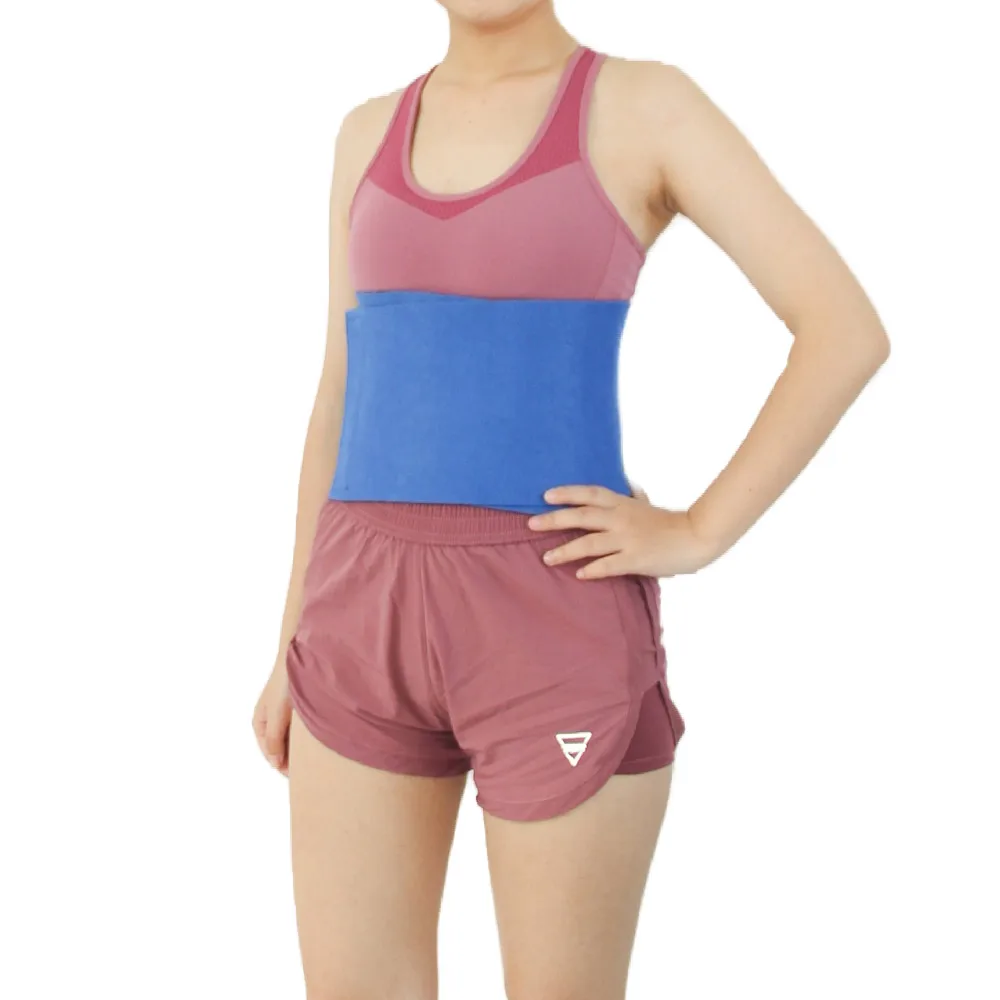 
Adhesive one piece adhesive sports blue waist support waist protection 