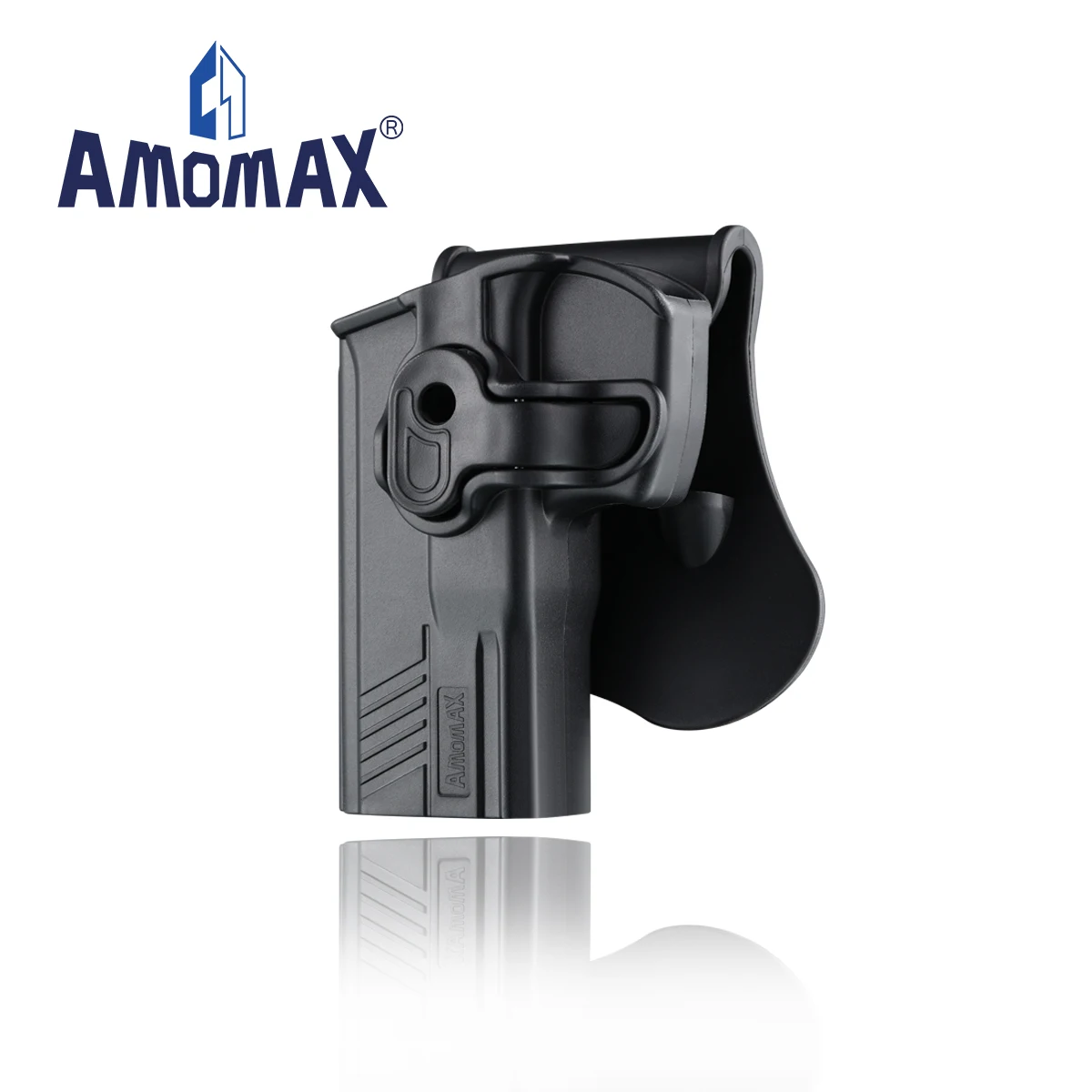 

Amomax left hand gun holster for Pt809, 840 845, Black