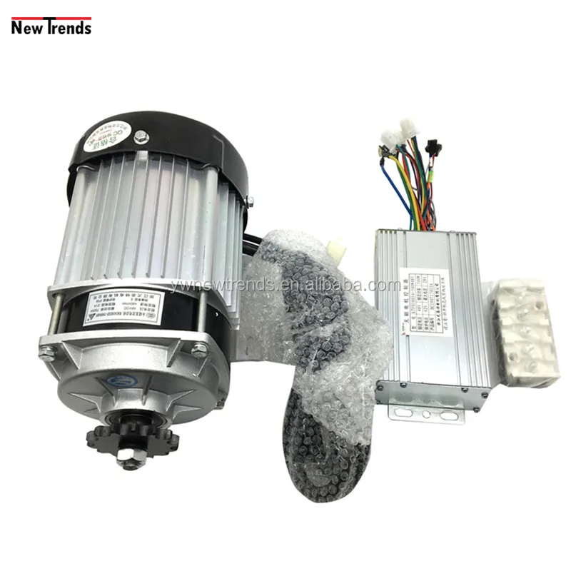 

750W 48V 60V BM1418ZXF Electric tricycle ATV Engine Permanent Magnet DC Brushless Motor and Controller Conversion Kit
