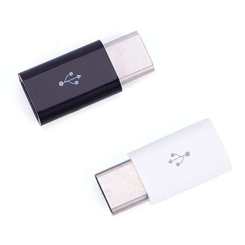 

10pcs Micro USB Female to Type C Male Adapter Converter USB Type C Data Adapter Cell Phone Accessories Mobile Phone Adapter