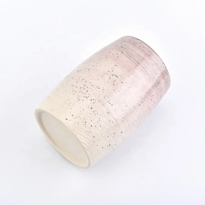 Luxury Ceramic Candle Vessels For Home Decoration