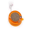 Turbo Scratcher Cat Interactive Toys Cardboard Scratcher Cat Track Toy Catch The Mouse and Track Exercise Ball Toy