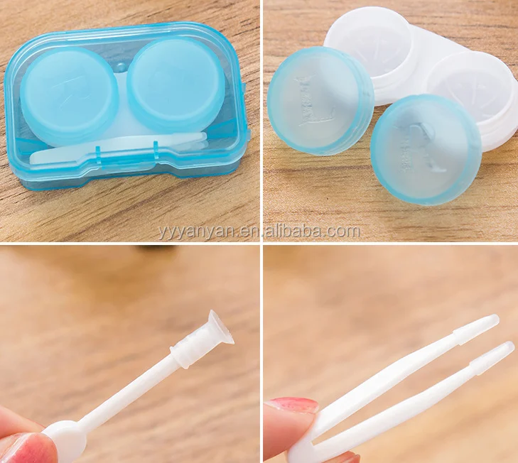 
Cheap Clear Contact Small Lenses Case 