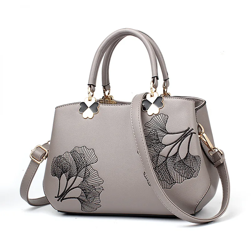 

High Cost Performance Trendy Pu embroidery Shoulder Messenger Bag, Muilt