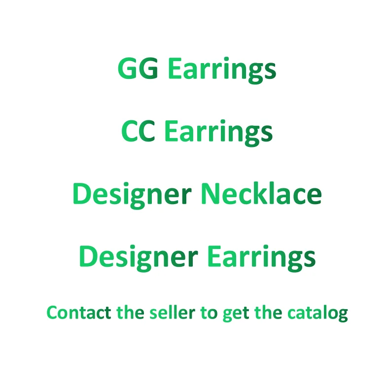 

New Arrival Luxury Designer Jewelry Earrings Brand Stainless Steel Jewelry Earrings For Women Jewelry Making, Picture