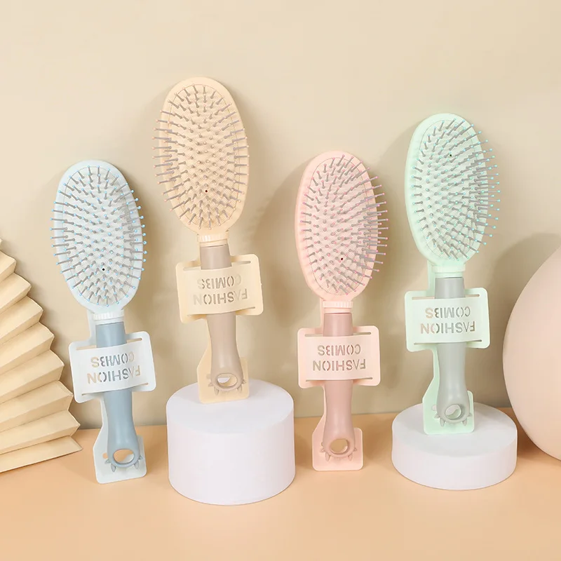 

Fashion ABS Massage Air Cushion Comb Wet and Dry Paddle Hair Brush Portable Detangling Hair Brush