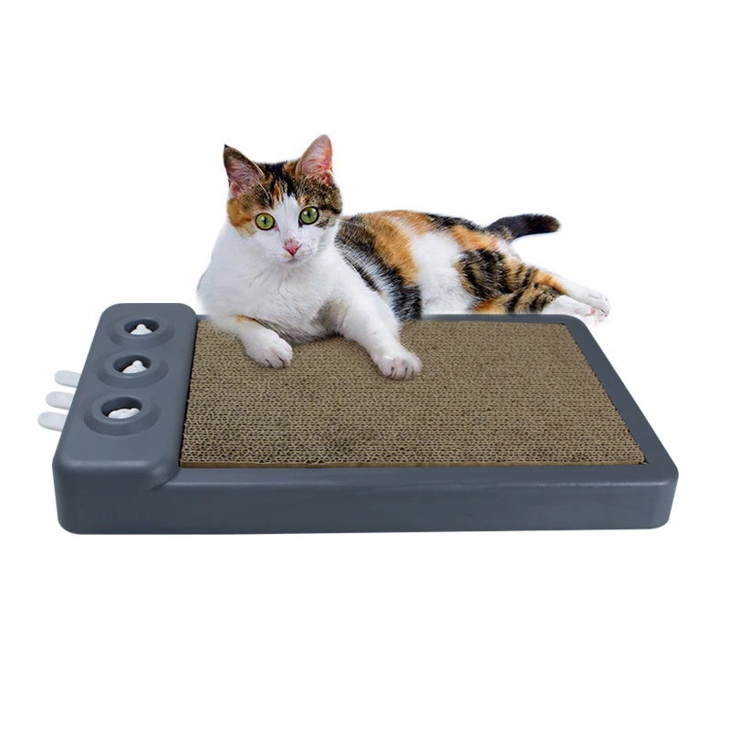 

Wholesale Simple Cat Scratcher Cat Corrugated Cardboard Board Mat And Lounge Bed Cat Scratcher