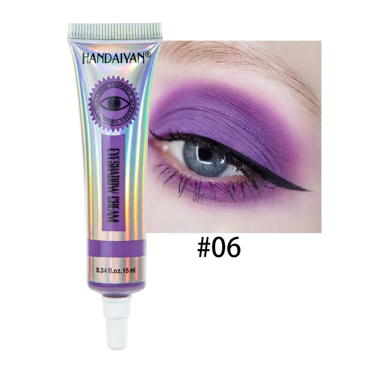 

Wholesale Matte 12 Colors Pigment Private Label Makeup Eyeshadow Cream