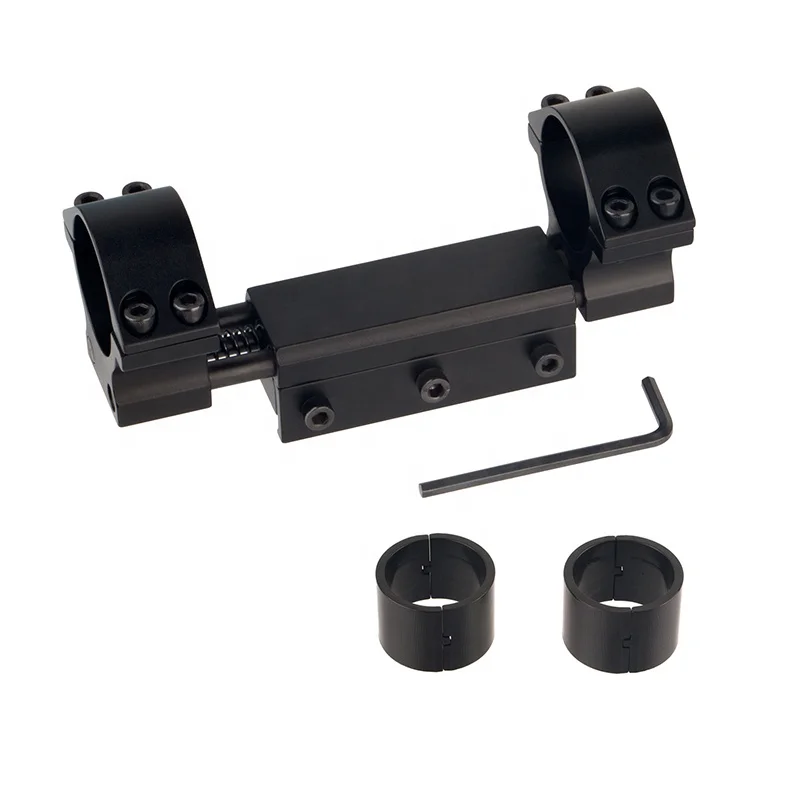 

Outdoor hunting 30mm / 25.4mm optical high-adjustment zero recoil mounting picatinny rail mount scope mount with stop pin