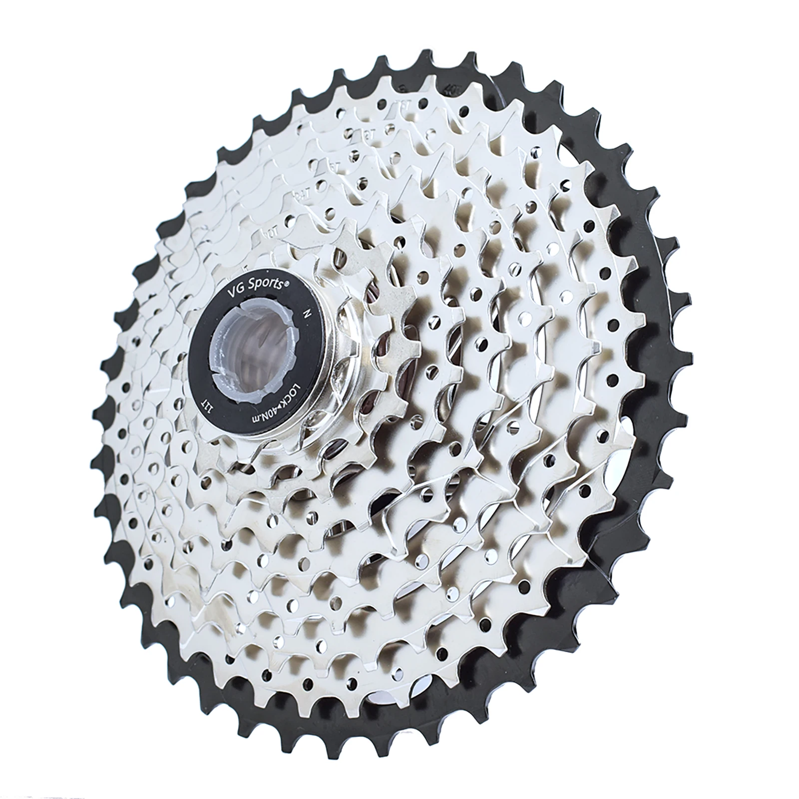 

VG Sports 9 Speed 11- 40T Bicycle Cassette Freewheel for MTB Mountain Bike Parts, Silver,gold,black